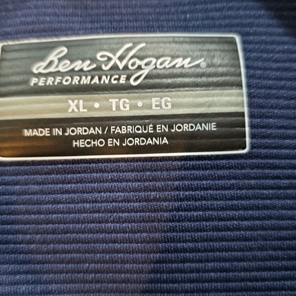155 Hogan Blue Polo Ben Sherman Collar Shirt Casual Style - Picture 4 of 5